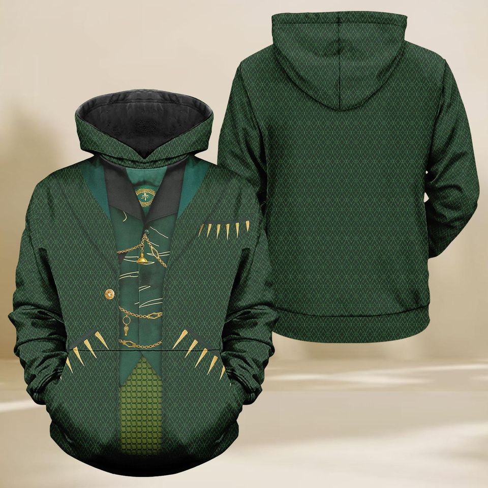 Wicked Wizard Halloween Cosplay Hoodie, Men Joggers