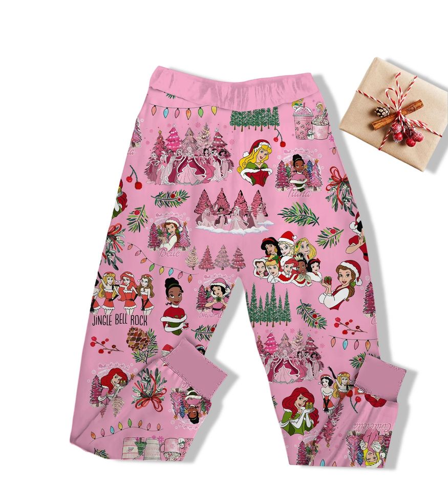 Disney Princess Character Christmas Shirt, Princess