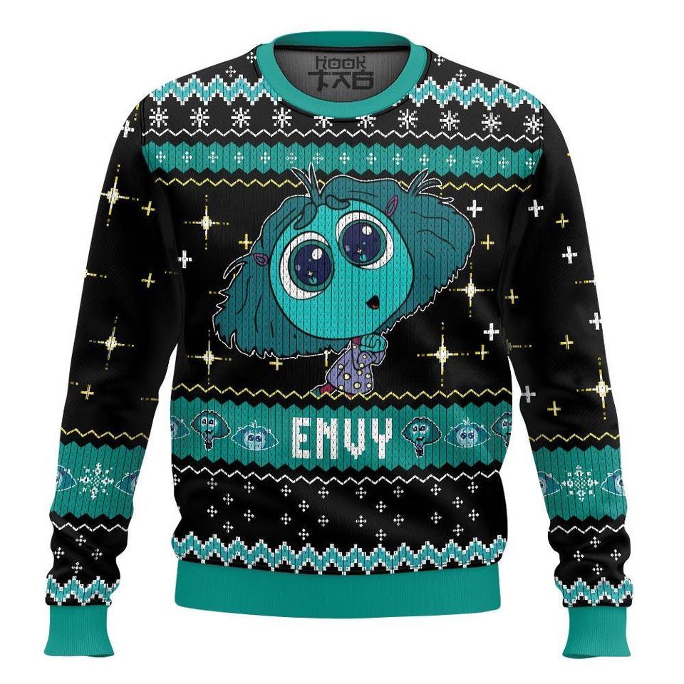 Inside Out Ugly Christmas Sweater, Disney Inside Out Shirt