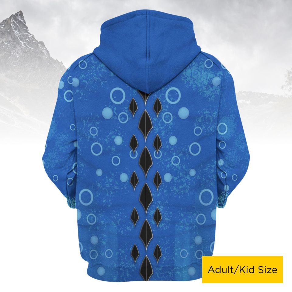 Fred Lemon Super Armor Costume Hoodie & Big Hero 6 Sweatshirt Set