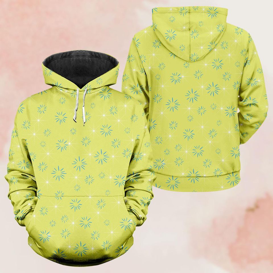 3D Hoodies Inside Out Costume, Joy Cosplay Shirt