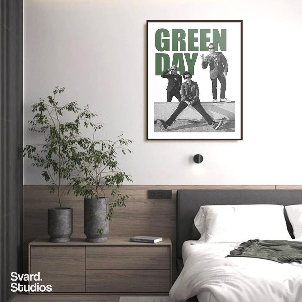 Poster Green Day - Music Poster Gift