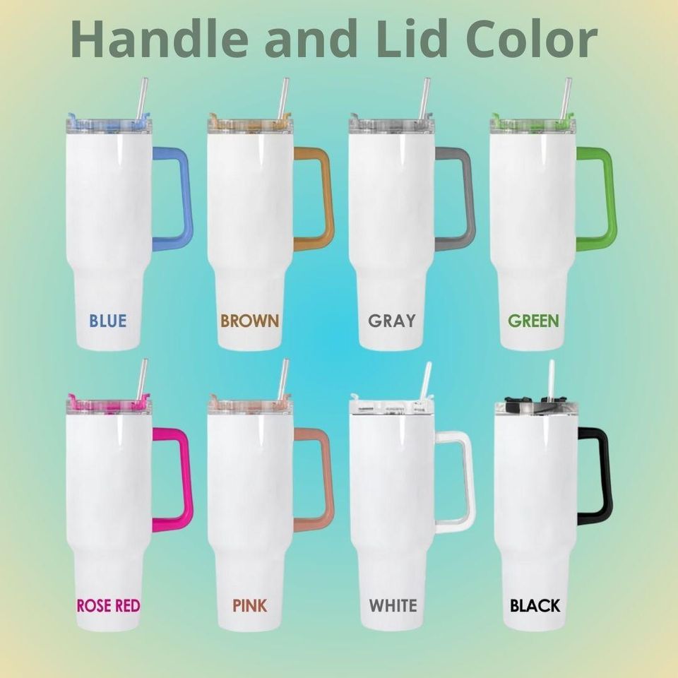 Pedro Pascal Tumblers 40 oz With Handle