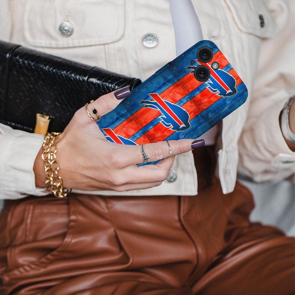 Buffalo Bills -  iPhone 15 Plus Phone Case (Lens Protective)