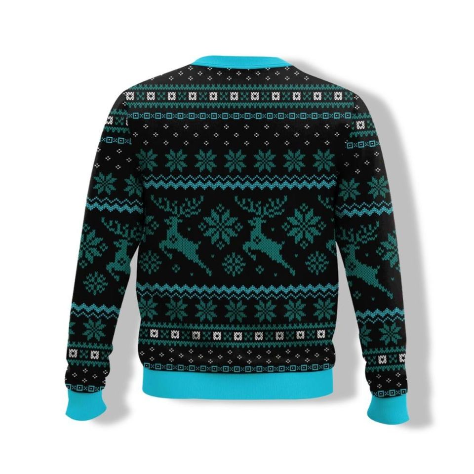 Disney Monsters Inc Christmas Sweater, Scary Christmas Monsters Sweater