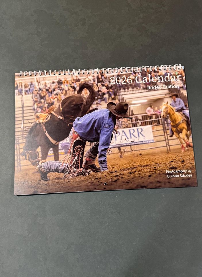 2026 | Rodeo | Wall Calendar | 11x17