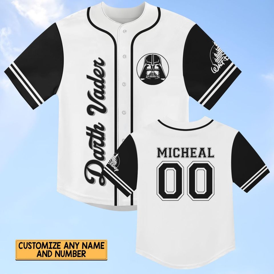 Personalized Darth Vader Baseball Jersey, Star Wars Jersey Shirt Women