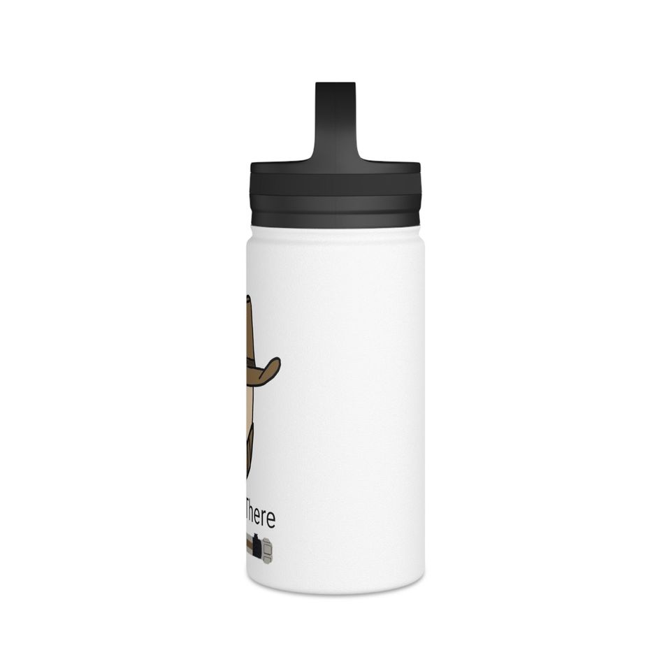 Howdy There - Stainless Steel Water Bottle, Handle Lid