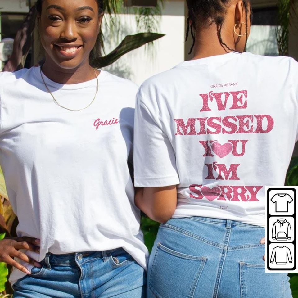 Gracie Abrams Music Shirt K1, I've Missed You I'm Sorry Sweatshirt, Gracie Abrams Retro Vintage Unisex Gift Bootleg