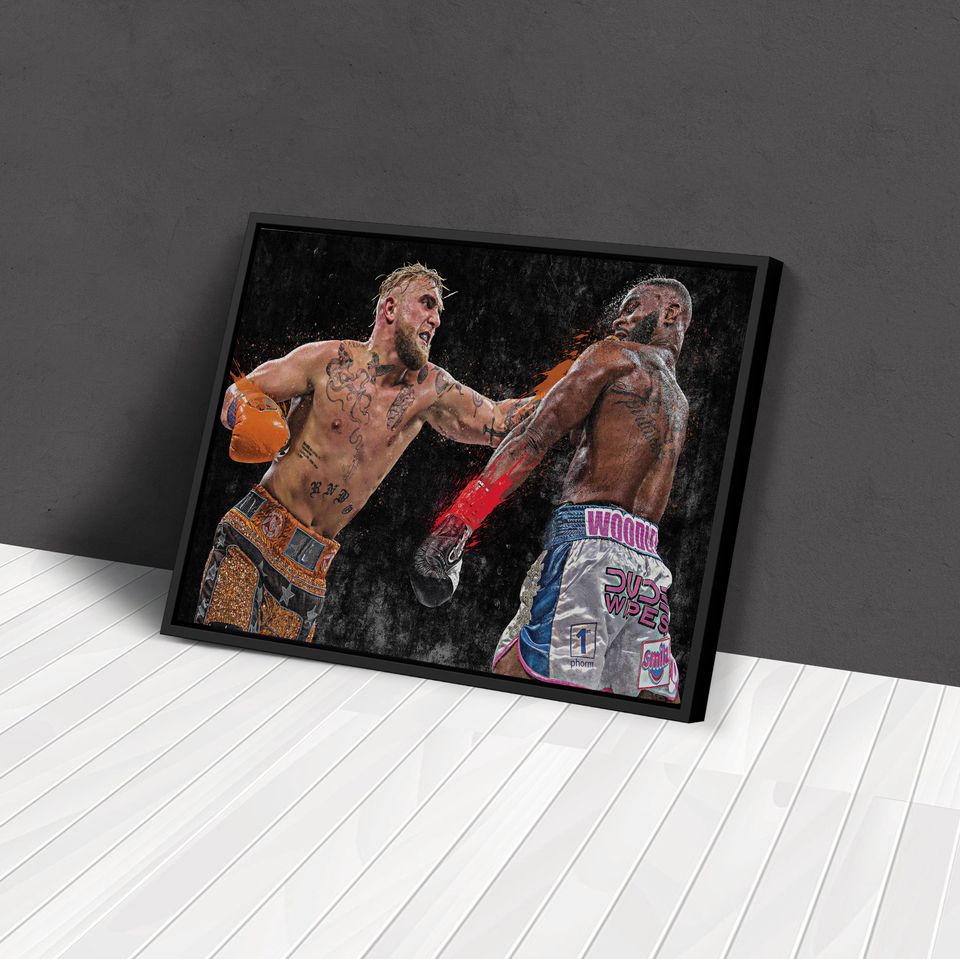 Jake Paul vs. Tyron Woodley Poster | Boxing Poster