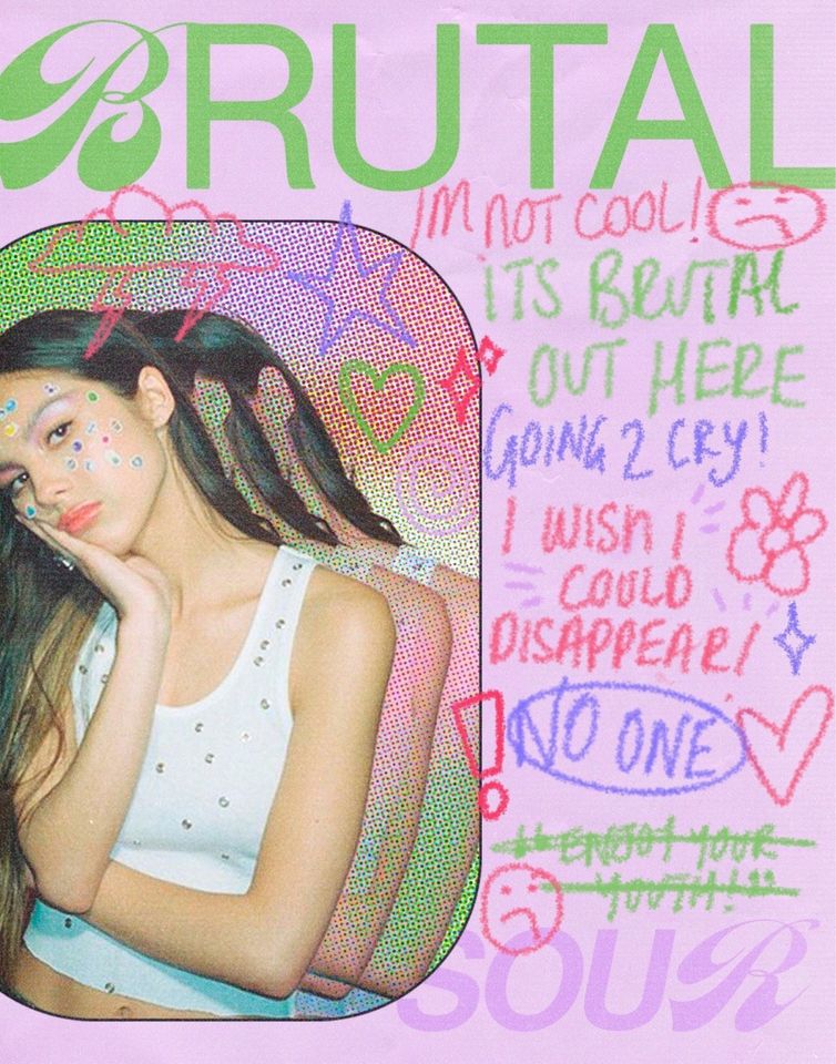 Olivia Rodrigo Poster Print