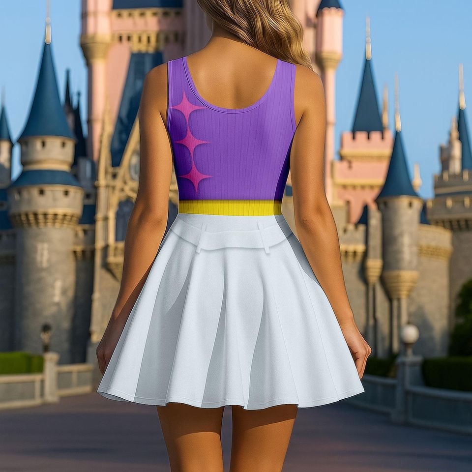 Mystery Saja Boys Costume Skater Dress, Mystery Saja Women Dress, Mystery Cosplay Shirt, Kpop Demon Hunters Dress, Gift For Her Fans