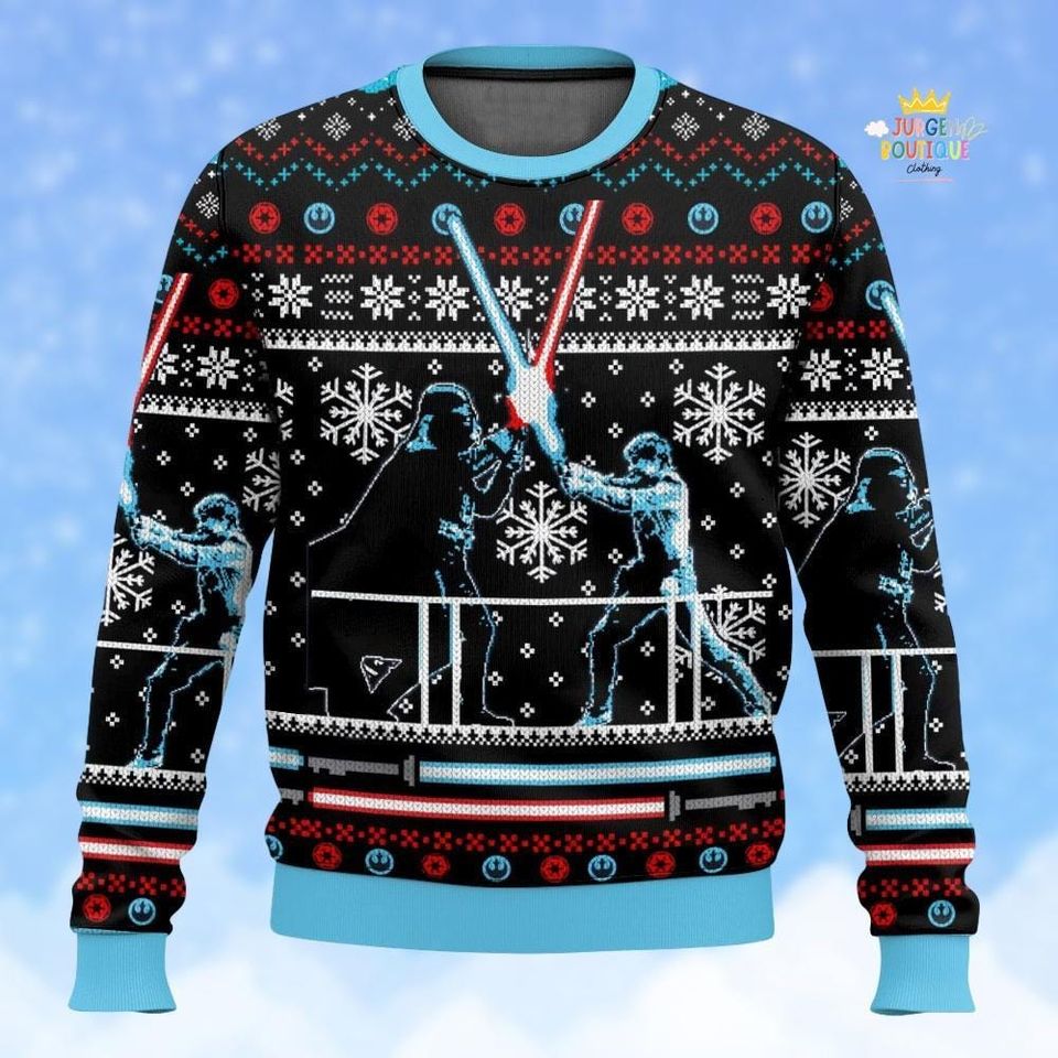 Star Wars Ugly Sweater, Star Wars Xmas Sweater Holiday, Darth Vader Sweater