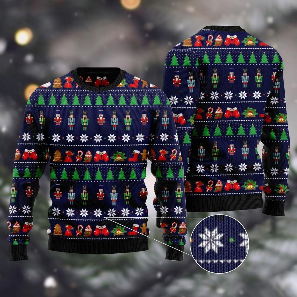 Nutcracker Christmas Ugly Sweater, The Soldier Holiday Sweatshirt