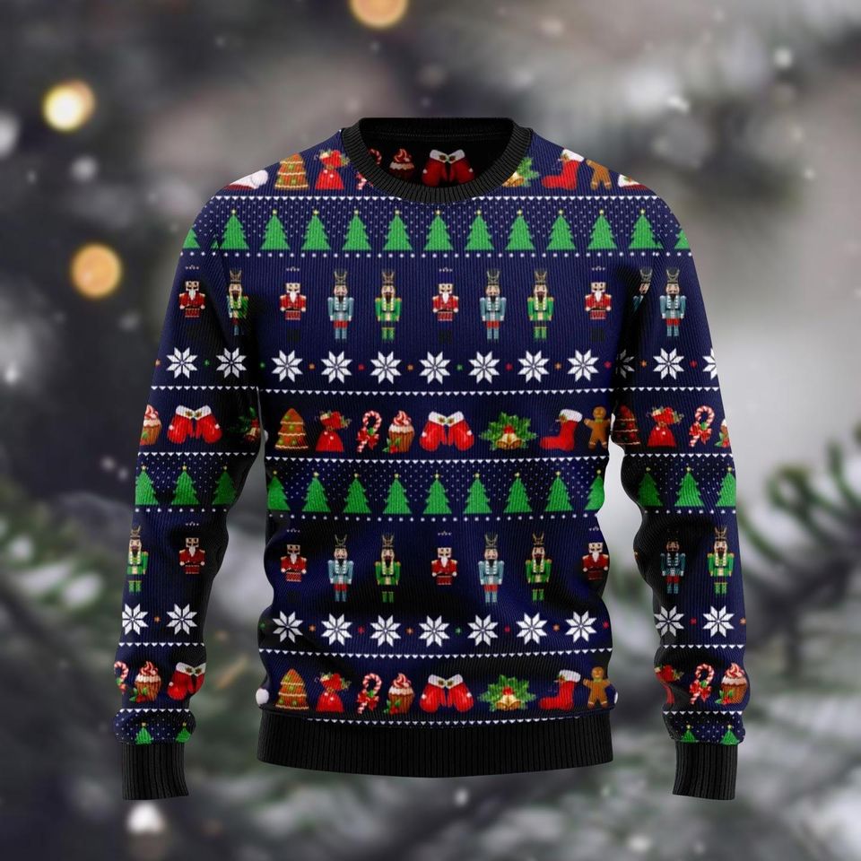 Nutcracker Christmas Ugly Sweater, The Soldier Holiday Sweatshirt