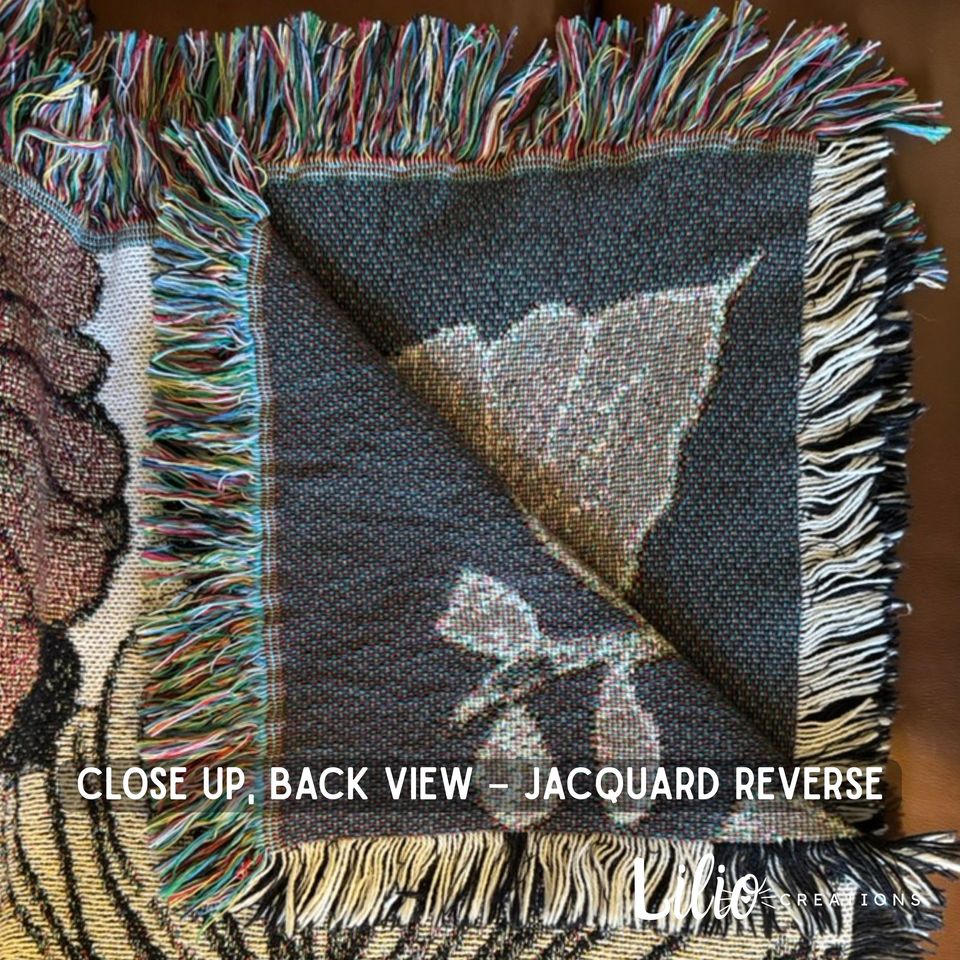 Dragons Woven Blanket: Enchanted Night Sky Cotton Throw