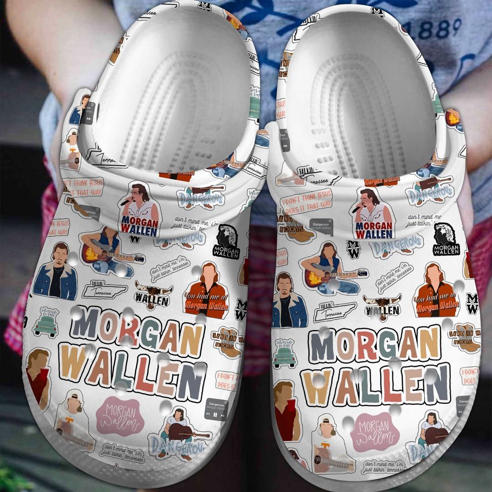 Wallen Western Concert Clogs, Wallen Western Gift, Wallen Western Merch