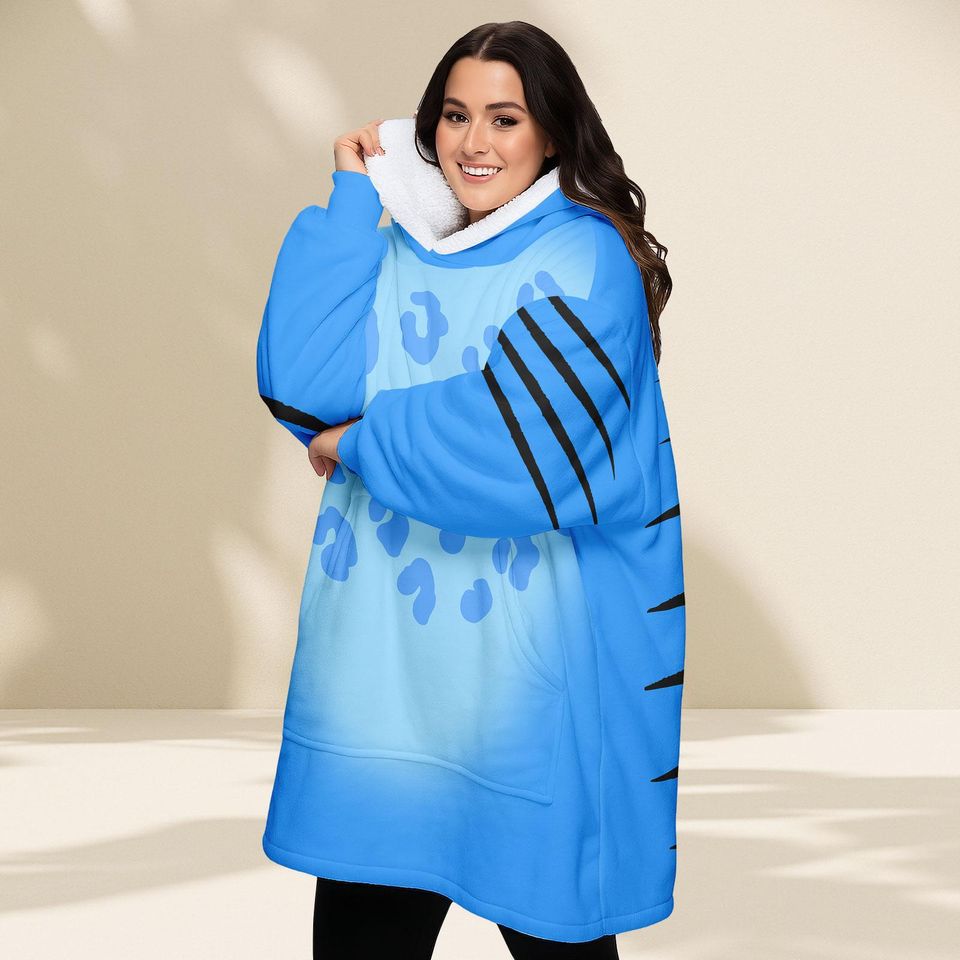 Kpop Tiger Cosplay Blanket Hoodie