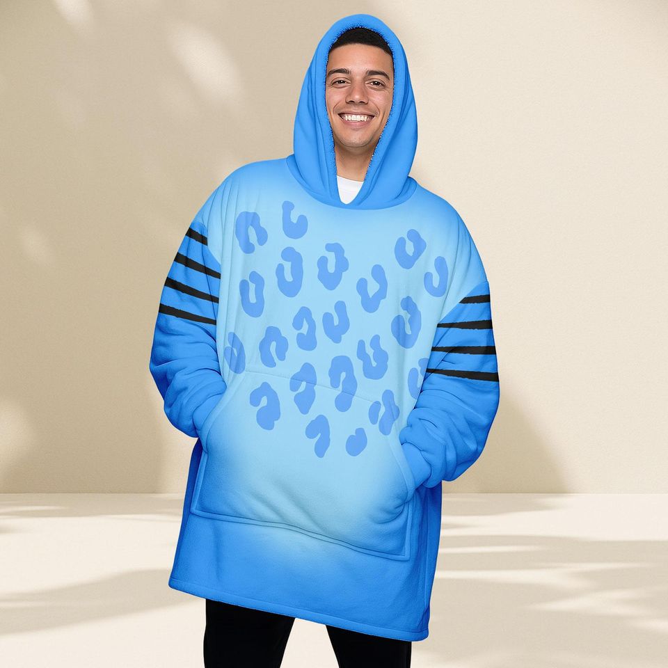 Kpop Tiger Cosplay Blanket Hoodie