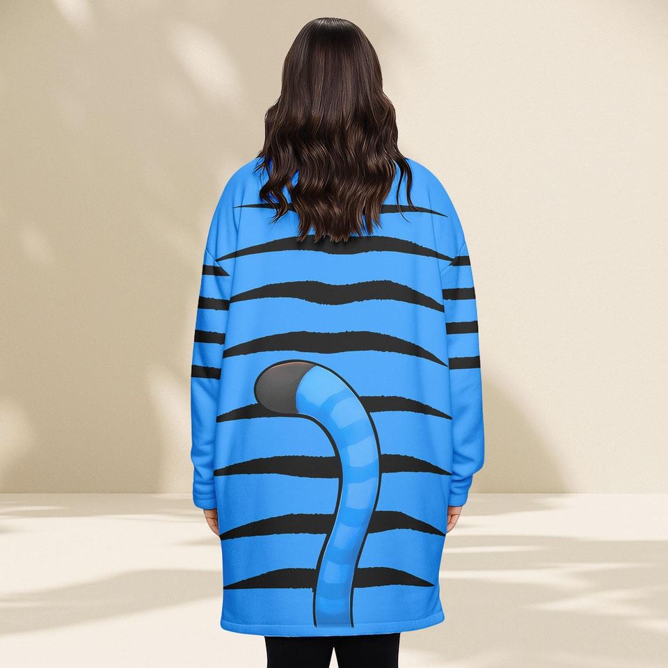 Kpop Tiger Cosplay Blanket Hoodie