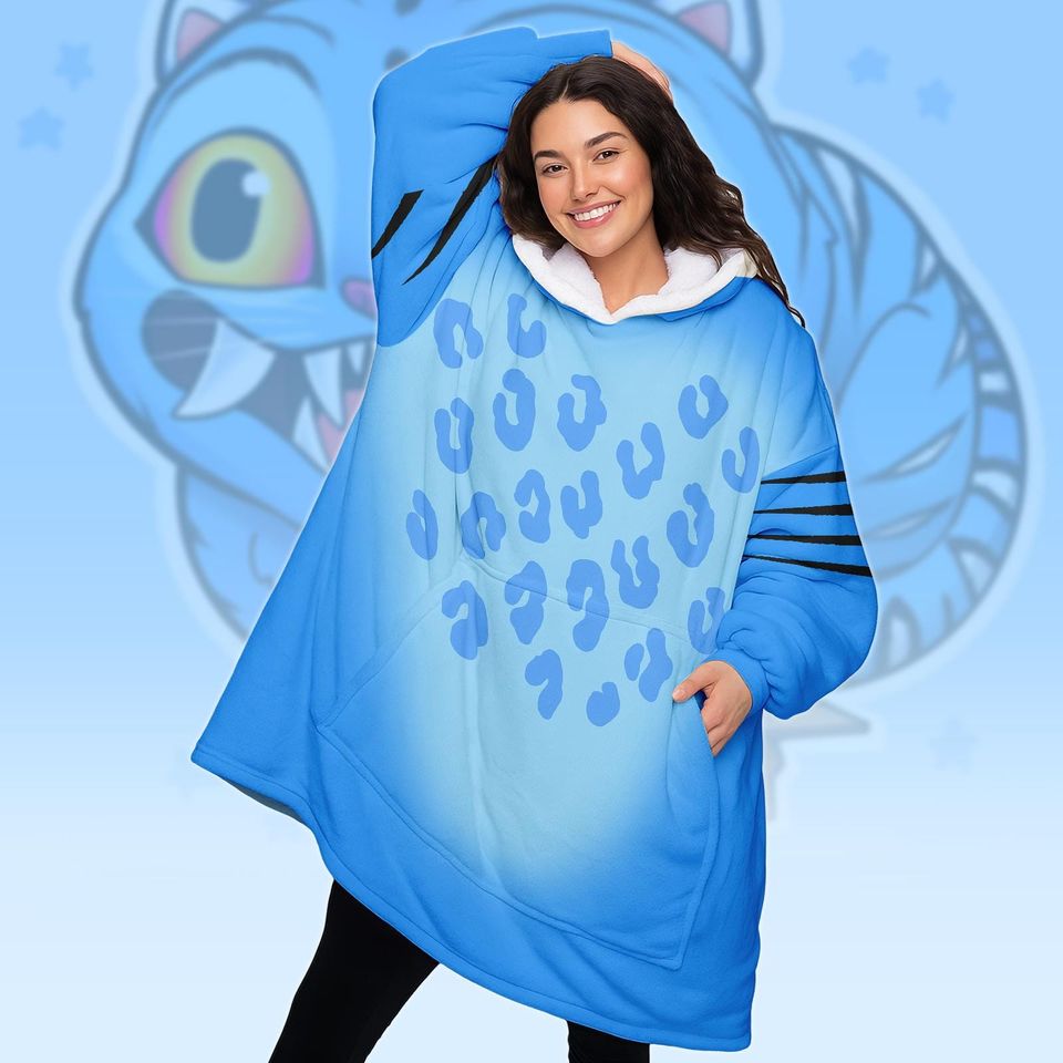 Kpop Tiger Cosplay Blanket Hoodie