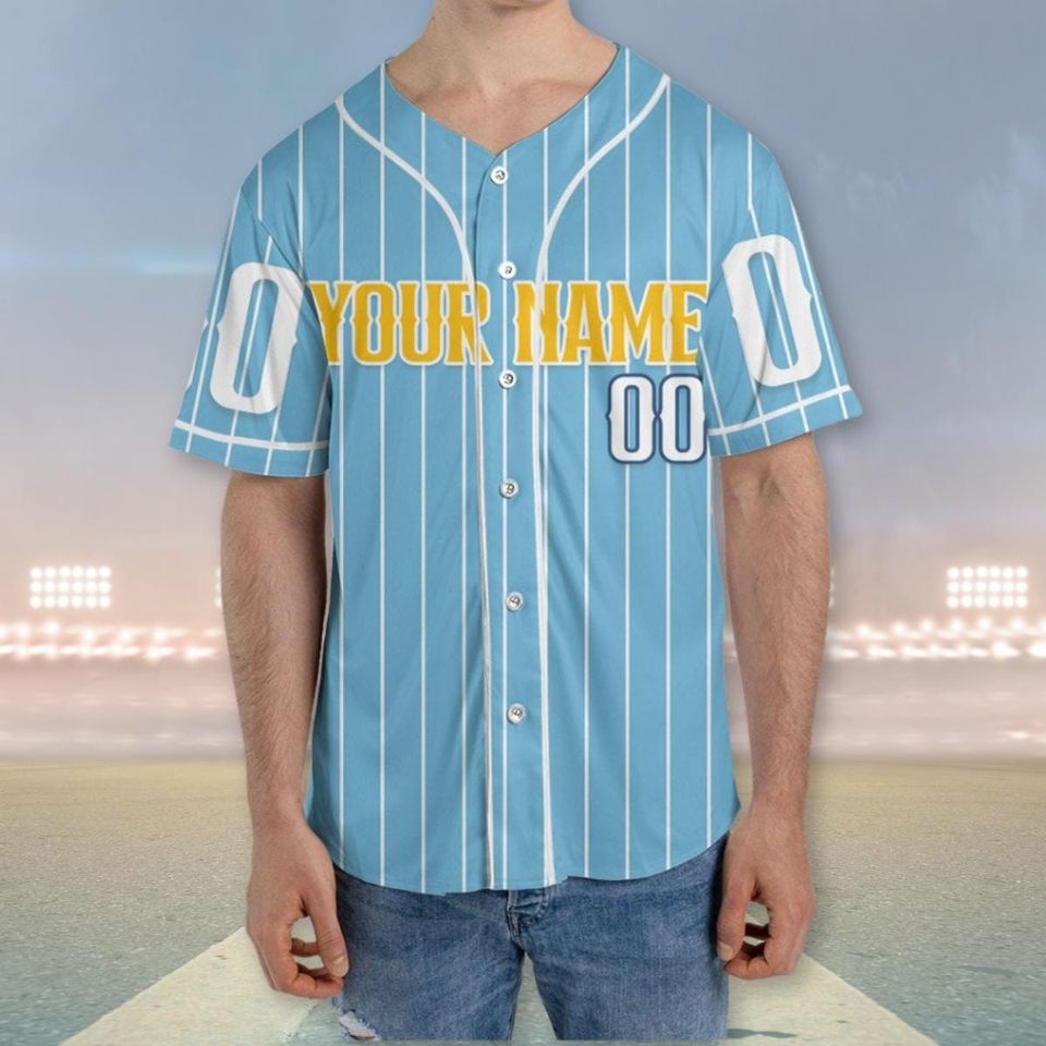 Custom Toy Story Baseball Jersey, Buzz Lightyear Jersey Shirt, Woody Jessie Jersey, Bullseye T-Rex Jersey, Toy Story Friends Jersey