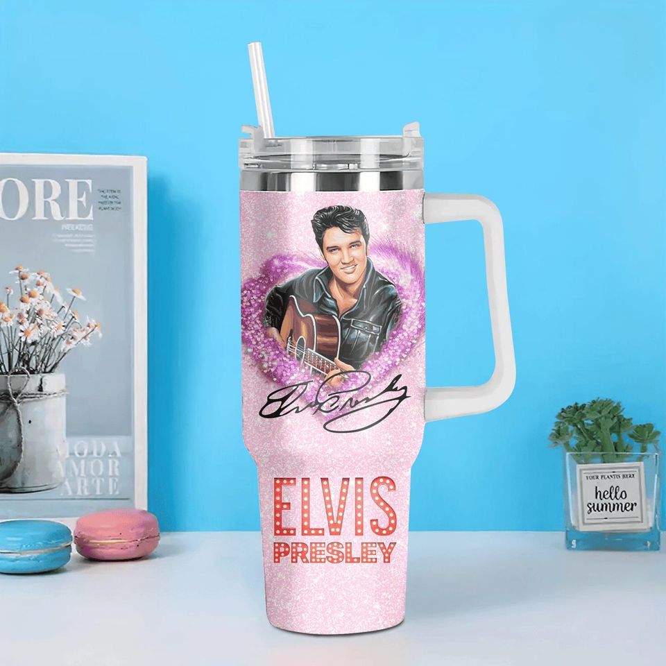 Elvis Presley 40oz Tumbler