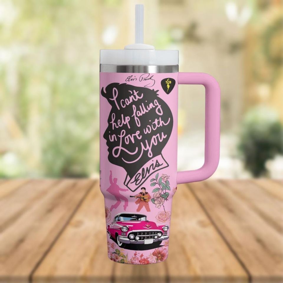 Elvis Presley 40oz Tumbler