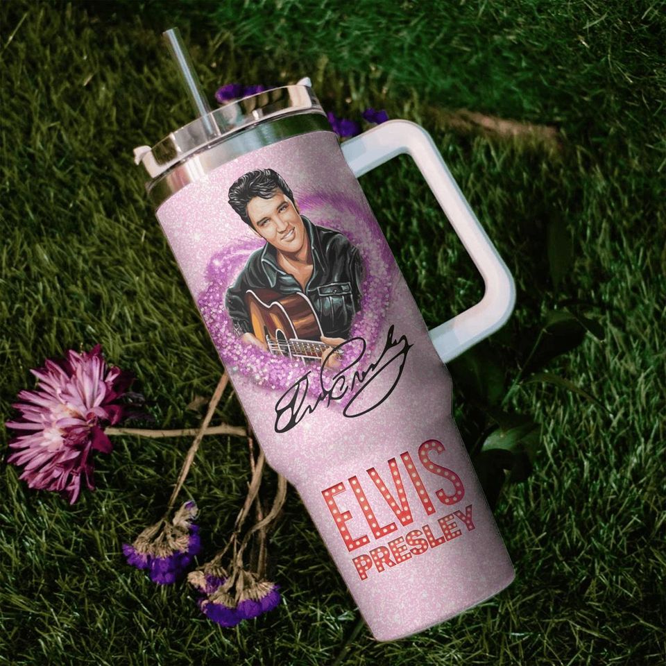 Elvis Presley 40oz Tumbler