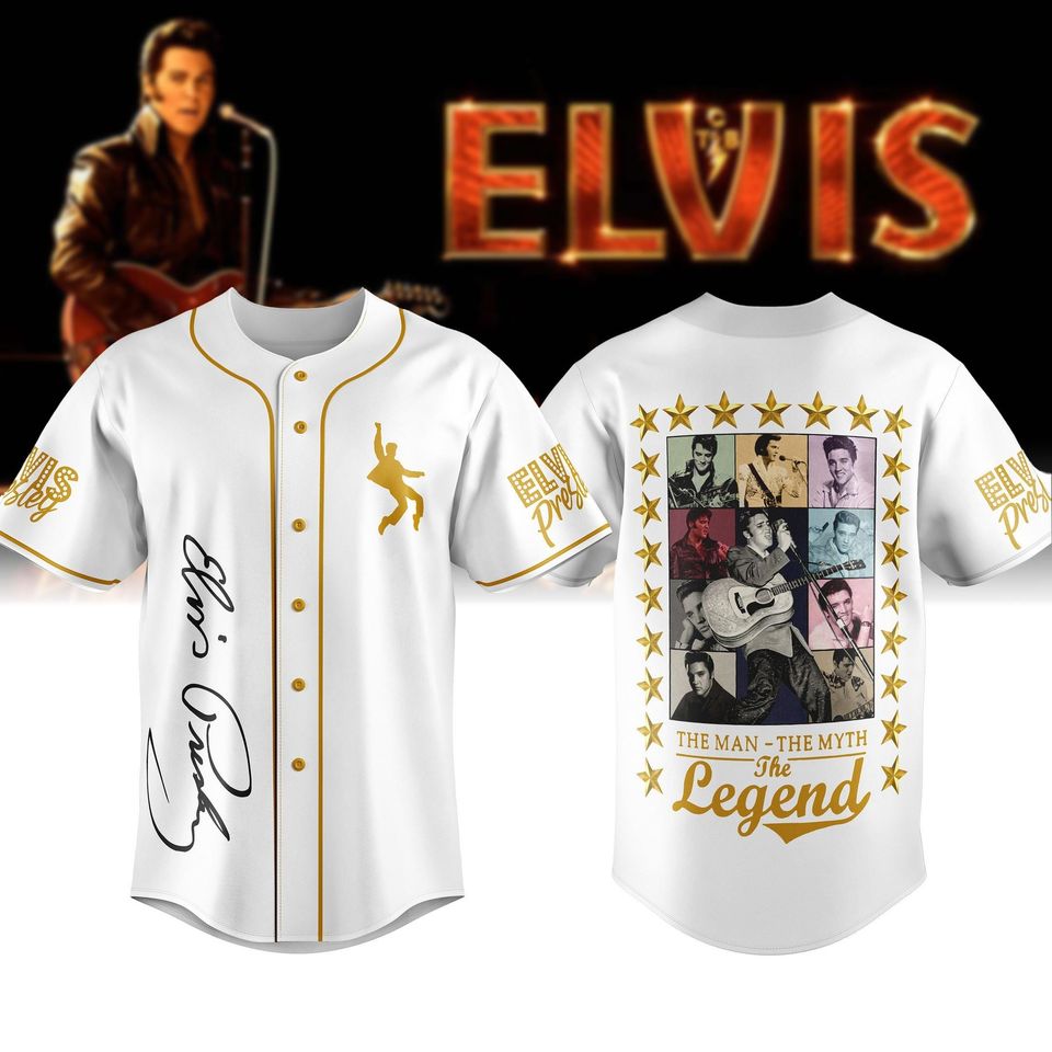 Elvis Presley Baseball Jersey - 90th Anniversary Edition
