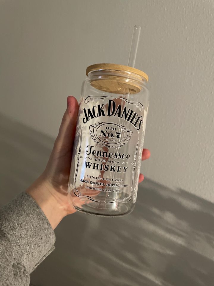 J Daniel Frosted Tumblers
