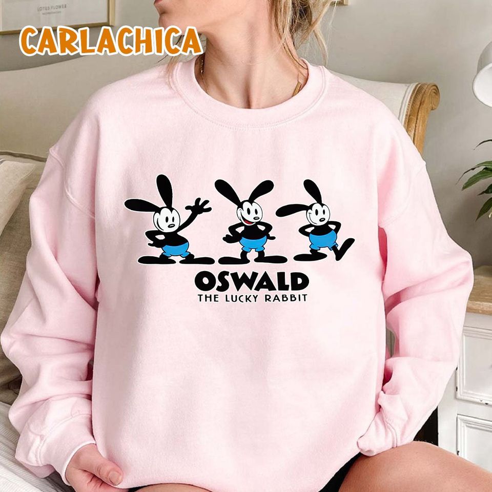 Disney Oswald the Lucky Rabbit Sweatshirt, Disney Oswald Sweatshirt