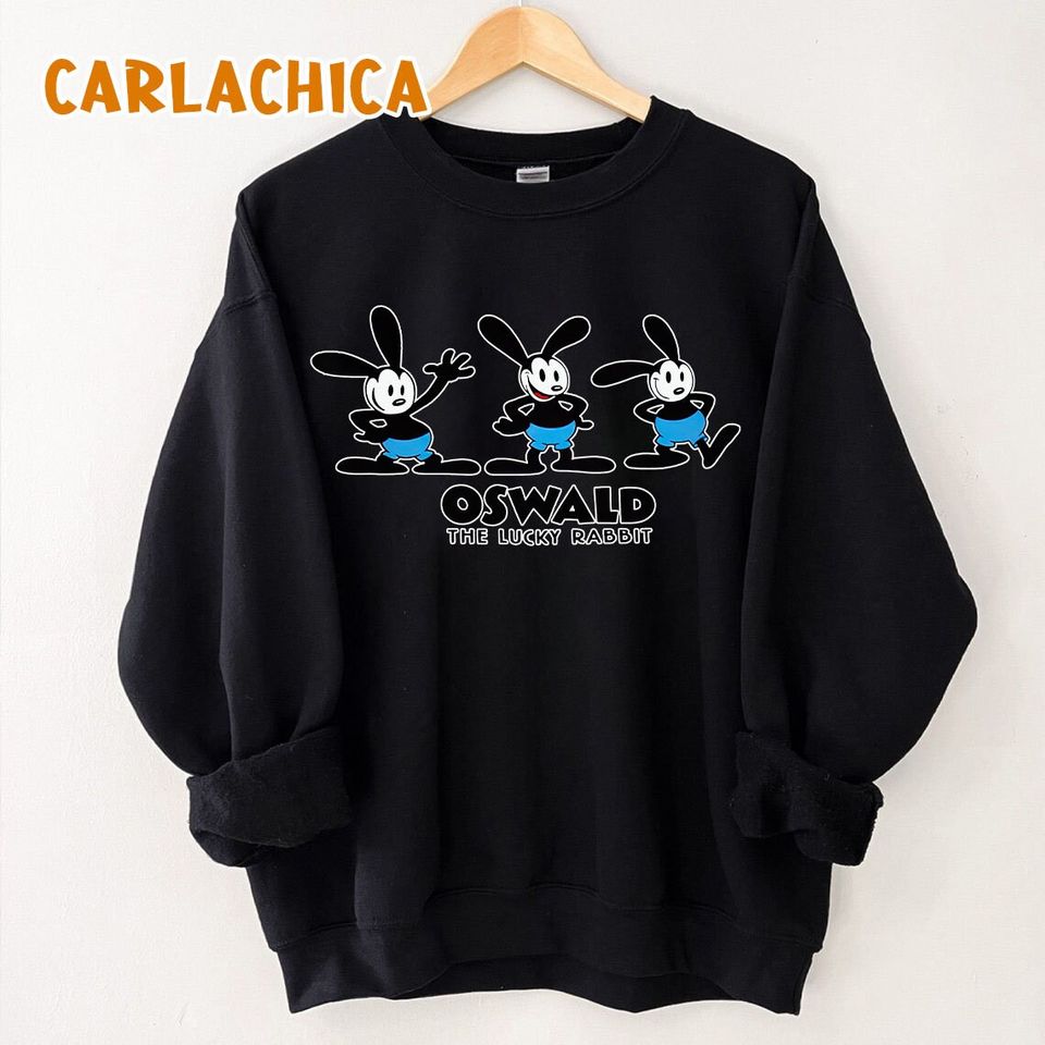 Disney Oswald the Lucky Rabbit Sweatshirt, Disney Oswald Sweatshirt