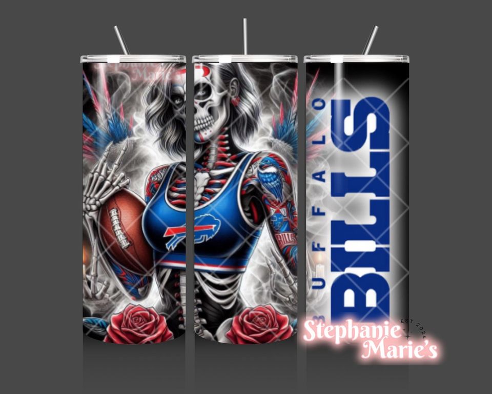 Buffalo Bills 20oz Stainless Steel *MULTIPLE DESIGNS AVAILABLE!!!*