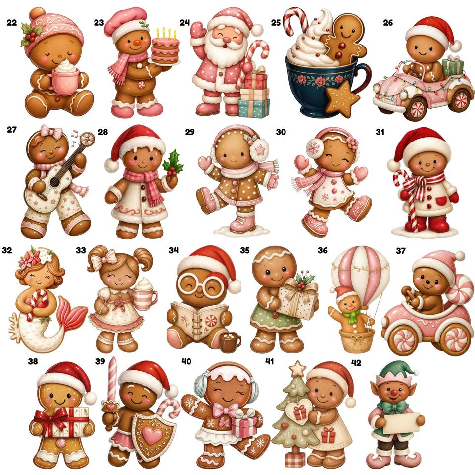 Personalized Christmas Stocking, Custom Velvet Stocking with Name, Gingerbread Stocking, Holiday Decor, Kids Christmas Gift Stocking