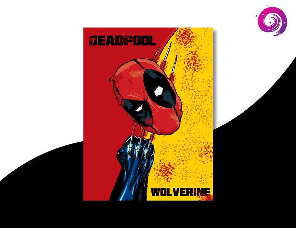 Trends Deadpool and Wolverine Poster 2024