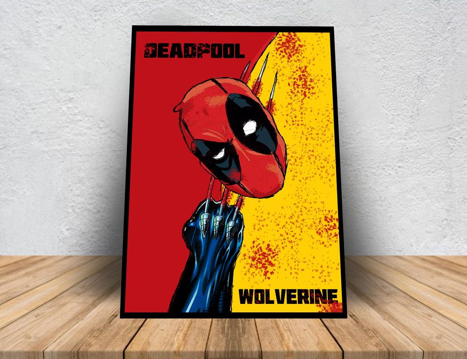 Trends Deadpool and Wolverine Poster 2024