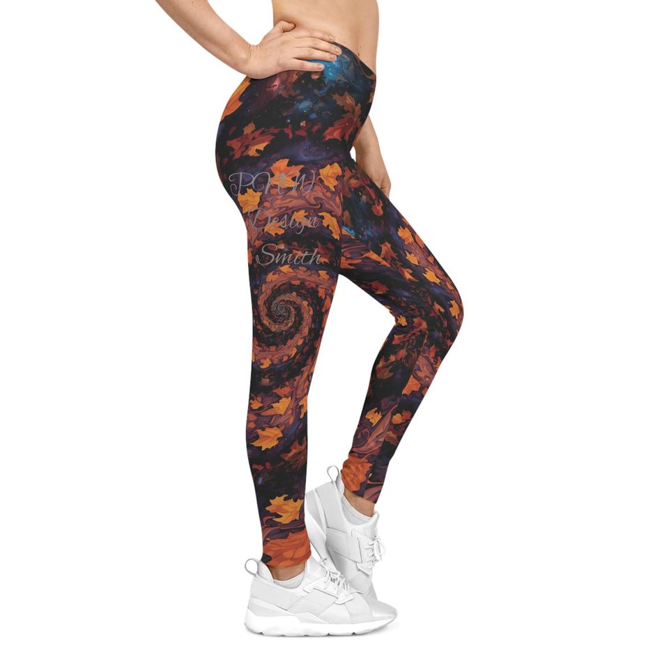 Caffeinated Witches Leggings: Spooky Witchcore Yoga Pants