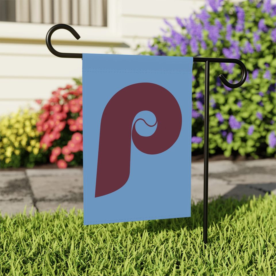 Philly Sports Baseball Garden & House Banner Flag - Retro 1980s