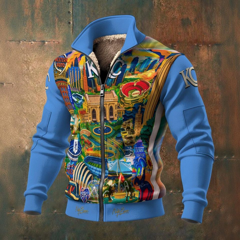 Kansas City Unisex Fleece Jacket
