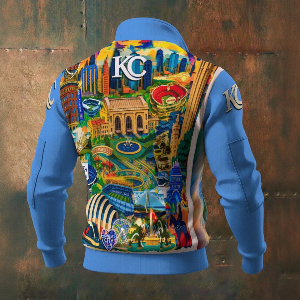 Kansas City Unisex Fleece Jacket
