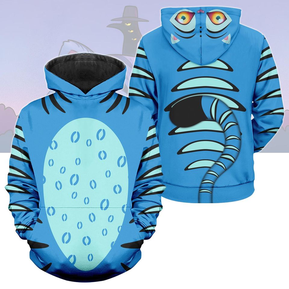 Derpy Tiger Costume Hoodie, Kpop Demon Hunters 3D Tshirt, Kpop Costume Cosplay Gift