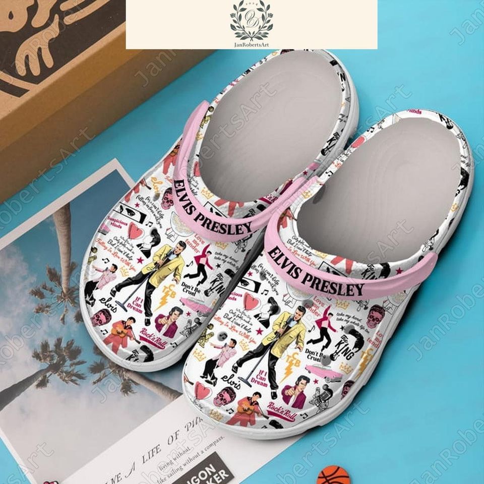 Elvis Presley Clogs Shoes, Elvis Summer Clogs