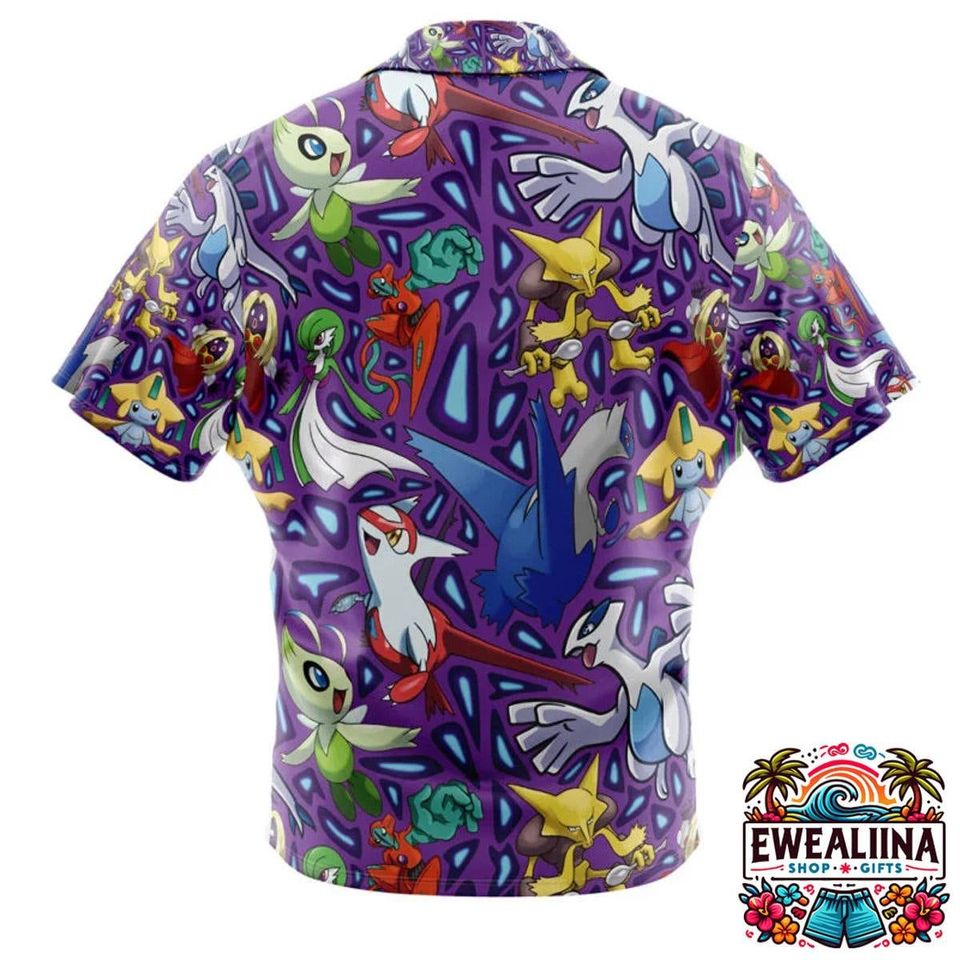 Legendary PKM Hawaiian Set, Birthday Gift for Him