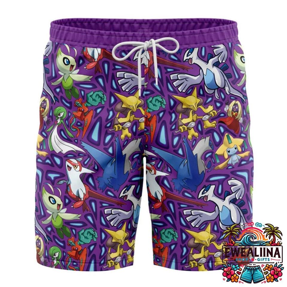 Legendary PKM Hawaiian Set, Birthday Gift for Him