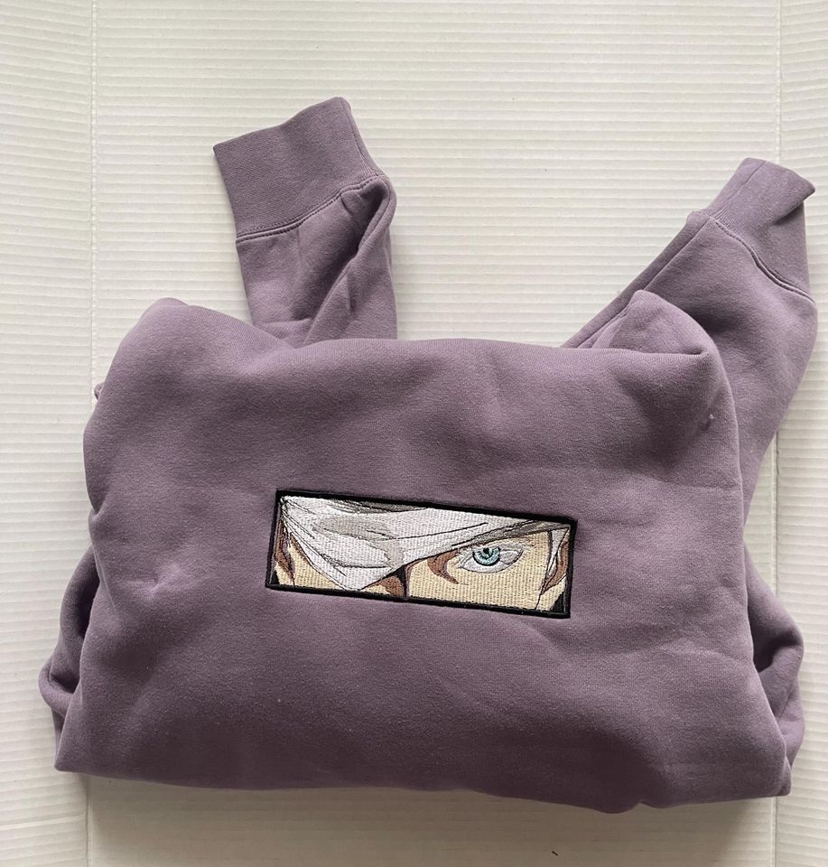 Satoru Gojo Embroidered Hoodie