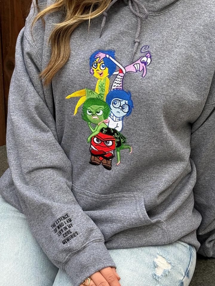Inside Out hoodie, Disney sweater, unisex Disney Sweater