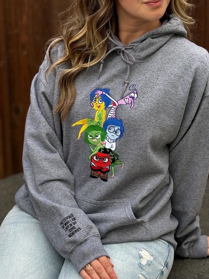 Inside Out hoodie, Disney sweater, unisex Disney Sweater