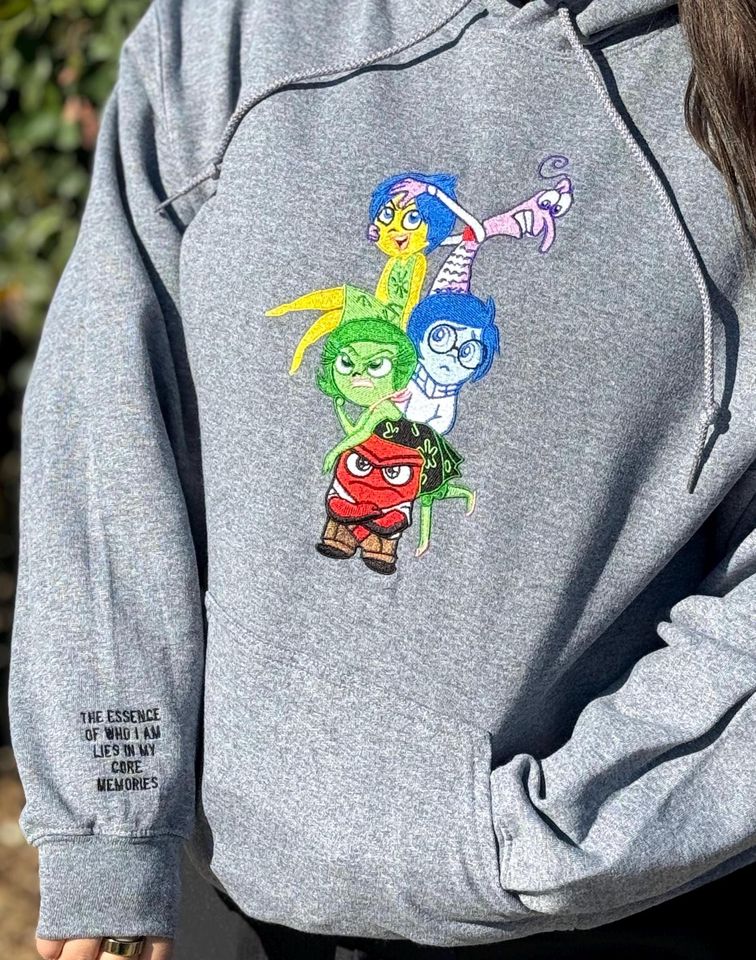 Inside Out hoodie, Disney sweater, unisex Disney Sweater