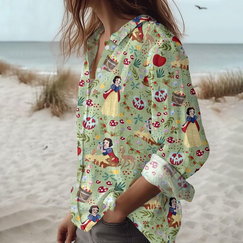 Snow White Women's Blouse, Mother's Day Gift